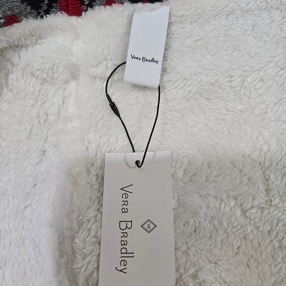 NWT VERA BRADLEY COZY COWL INFINITY SCARF PLAYFUL PENGUINS RED Neck Warmer #818 - Picture 4 of 7